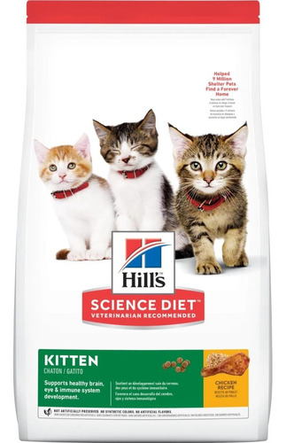 Alimento Para Gato Hill's Kitten Pollo 1.5 Kg