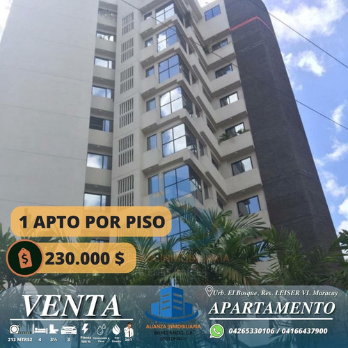 Imagen 1 de 12 de Apartamento En Venta Las Delicias Maracay / 04265330106