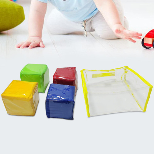 4x Cubos De Juego, Cubos De Enseñanza, Imágenes,