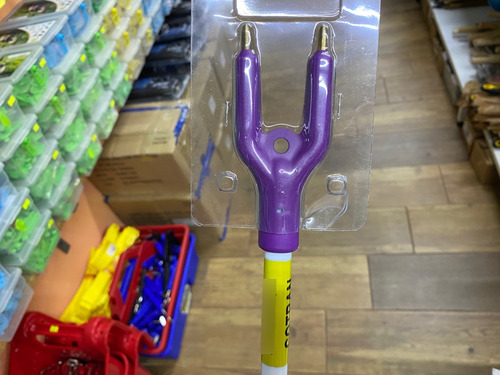 Chicharra Sharpshock Morado De Pilas Vara 102cm