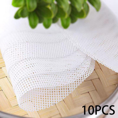 Pães A Vapor De 10pcs Pãezinhos Cozidos No Vapor Pad
