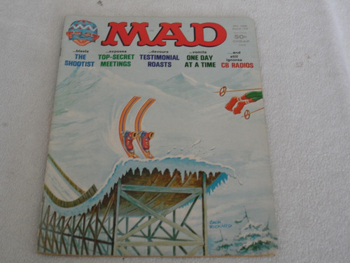 Revista Mad En Ingles #190 Abril 1977 Skiing (Usado)