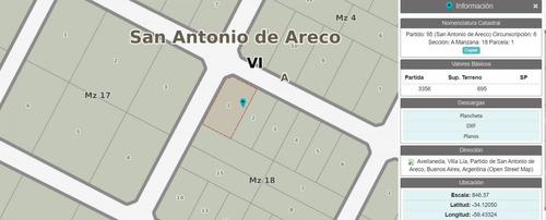 Imagen 10 de 10 de Terreno En Venta En Villa Lía