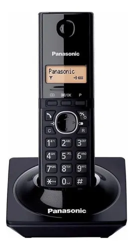 Telefono Inalambrico Panasonic con Captor 1 Año Color Negro
