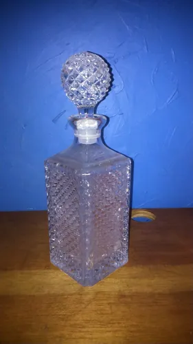 Botellas Licoreras En Cristal (Usado)