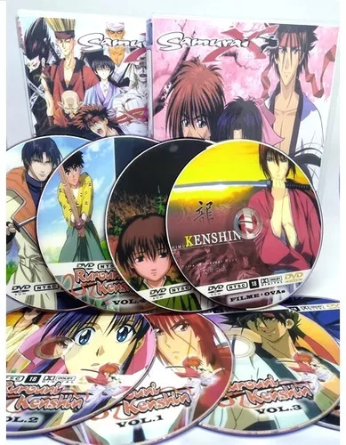 Samurai X (rurouni Kenshin) Serie Completa Blu-ray - Dublado