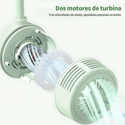 Ventilador Portátil Para Colgar En El Cuello, Ventilador
