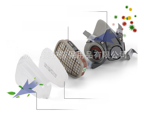 Caja De Filtro Separada 2 Pares Mascarilla Respiradora