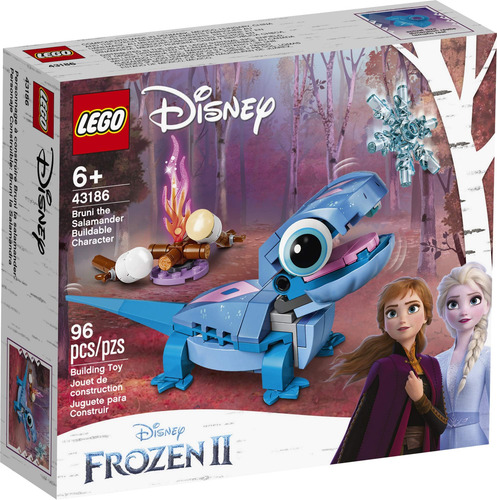 Lego Disney Bruni El Personaje Edificable De Salamander Un