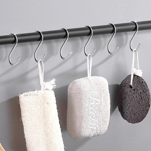 Kit 10 Gancho Para Colgar Sartenes Cucharas De Cocina Ollas