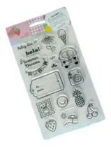 Comprar Ibi Craft - Summer - Sello De Silicona - Scrapbooking Tinta Negro Exterior Transparente