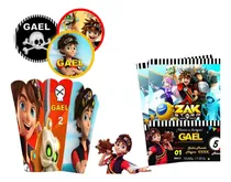 Comprar Kit Imprimible Zak Storm Candy Bar Invitación Cumpleaños