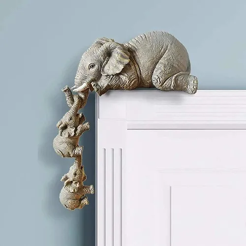 Colección De Decoración Del Hogar Escultura De Elefante De R
