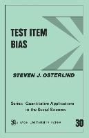 Libro Test Item Bias - Steven J. Osterlind