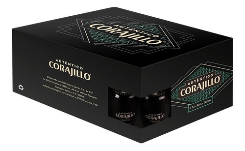 Auténtico Corajillo Caja Con 12 Piezas 