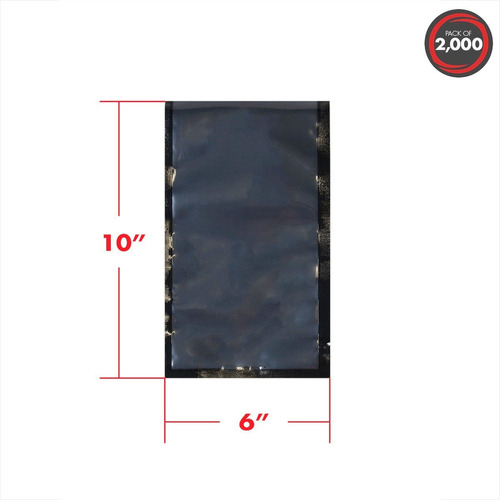 Bolsas Para Empacar Al Vacio Importadas Usa Pouches 6x10 