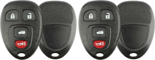 Just Estuche Entry Remote Key Fob Shell Pack 2 Negro