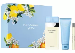 Set Dolce & Gabbana Light Blue Eau De Parfum Mujer 100 Ml