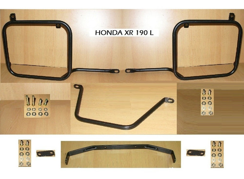 Soporte Lateral Baules Ruta 00 Honda  Xr 190 L