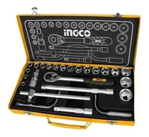 Comprar Set Dados Y Chicharra 1\u002F2  24 Piezas Ingco Hkts0243 \u002F\u002F Ecban
