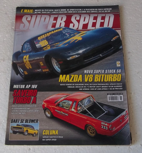 Revista Super Speed Nº58 -  Mazda V8 Biturbo