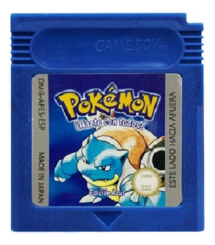 Pokémon Azul / Blue, Game Boy Color, Español, Cartucho