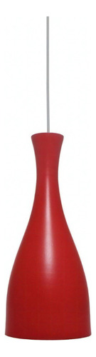 Pendente Td 1003 Vermelho Fosco 1xe27 - Taschibra