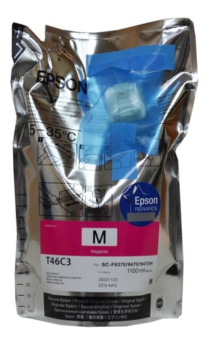 Tinta Epson Ultrachrome Ds Magenta T46c3