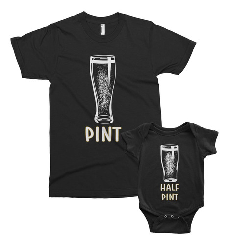 Threadrock Pint & Half Pint - Body Infantil Y Camiseta Para
