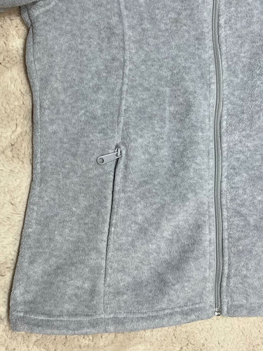 Sudadera Hoodie Para Mujer Talla M Columbia Fleece Gris (Usado)