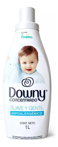 Suavizante Downy Suave Y Gentil En Botella 1 L