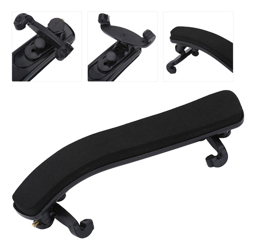 Apoio De Ombro Para Violino Ajustável 3/4, Confortável, Borr
