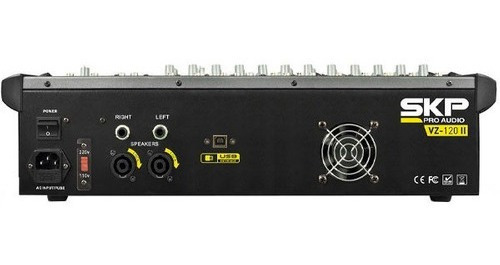Mixer Power Consola 12 Canales Vz-120 Ii Skp - Envío Gratis