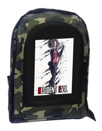 Mochila Camuflada Resident Evil Village A22