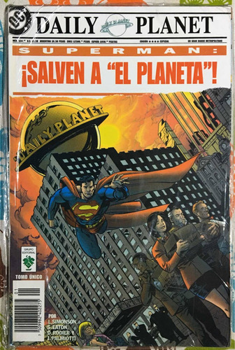 Súperman Salven A El Planeta Tomo Editorial Vid