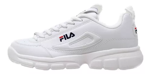 Tenis Fila Disruptor 2A Niña 3XM01253_148 Casual Blanco/Morado