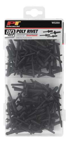 Herramienta De Rendimiento W5250 80pc Poly Rivet Surtment -