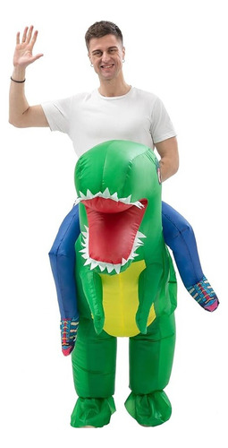 Disfraz Inflable De Dinosaurio Para Adulto 