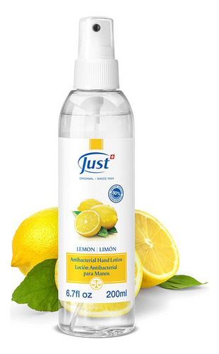 Just - Locion Antibacterial De Limon  200ml