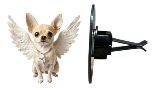Clip Acrílico M Angel Con Plano 2d Para Salida De Coche, Dif