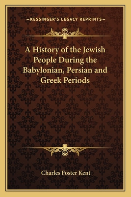 Libro A History Of The Jewish People During The Babylonia...