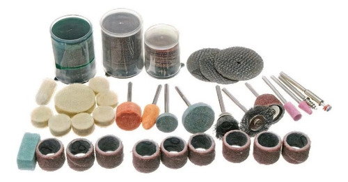 Kit Set Accesorios P/ Minitorno Manicura Artesano 105 Pzs