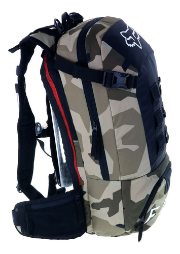 Mochila de Hidratacion Utility Fox 18 L Color Verde Camuflada