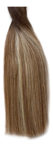 Extensiones De Pelo Con Clip, De Color Marrón Medio A Marrón