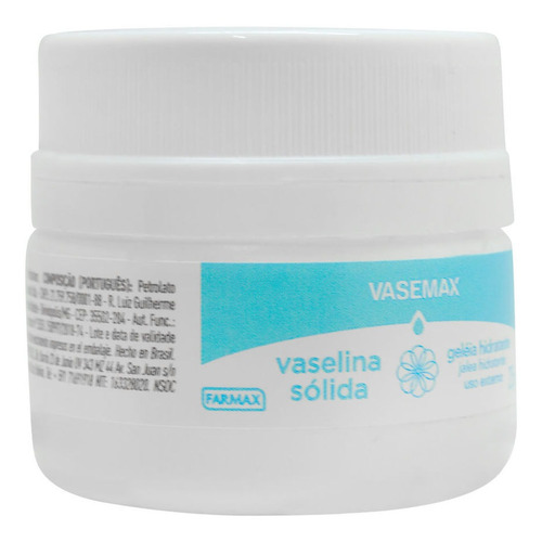 Vaselina sólida 25 g Farmax