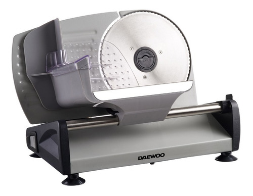 Imagen 2 de 2 de Cortadora De Fiambre Daewoo Ps7819 Regulable 1a15mm 150w
