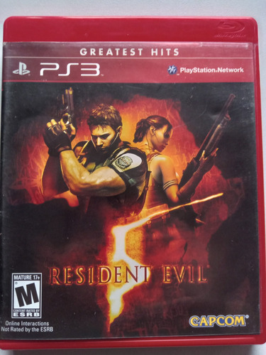 Resident Evil 5 Greatest Hits - Ps3 Fisico Original