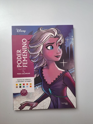 Colorea Y Descubre / Poder Femenino Disney.