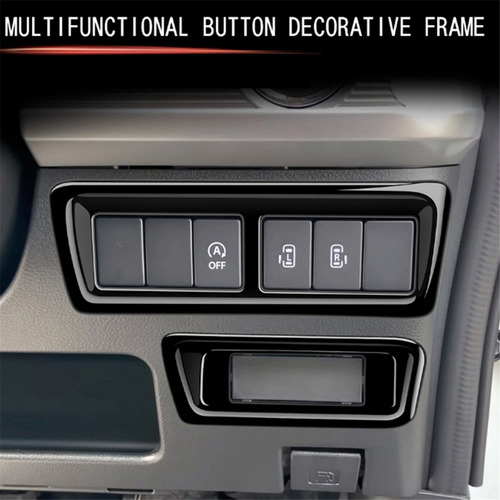 Marco De Control Central De Coche Multifunción Con Botones P