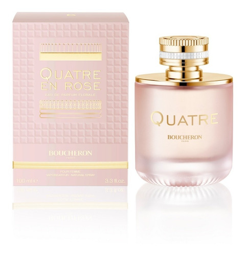 Perfume Importado Boucheron Quatre En Rose Femme Edp 100ml 